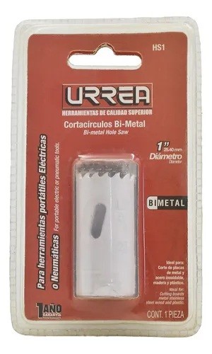 Imagen de CORTACIRCULOS BIMETAL 1 URREA HS1 