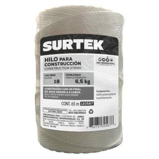 Imagen de HILO PARA CONSTRUCCI�N 65M SURTEK 130567 