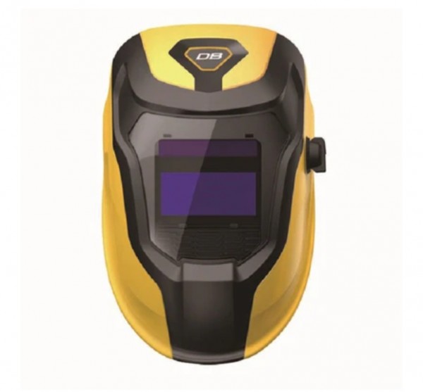 Imagen de CARETA ELECTRONICA NEGRO/AMARILLO JAGUAR VIDRIO CHICO TRUE COLOR 2 SENSORES JA-1VCT