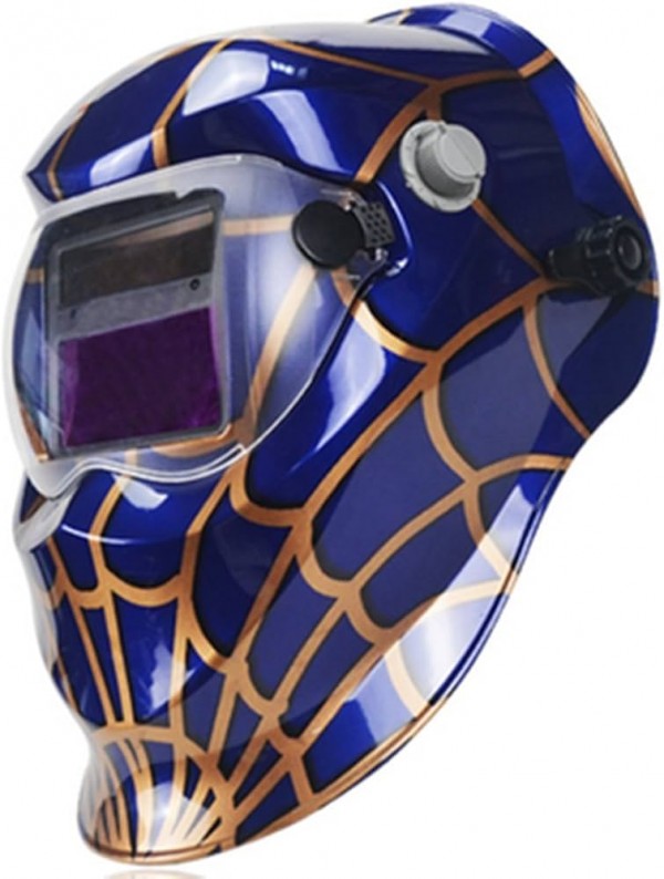 Imagen de CARETA ELECTRONICA ARA�A AZUL 2 SENSORES BAT+SOLAR TRUE COLOR DABU B-5T