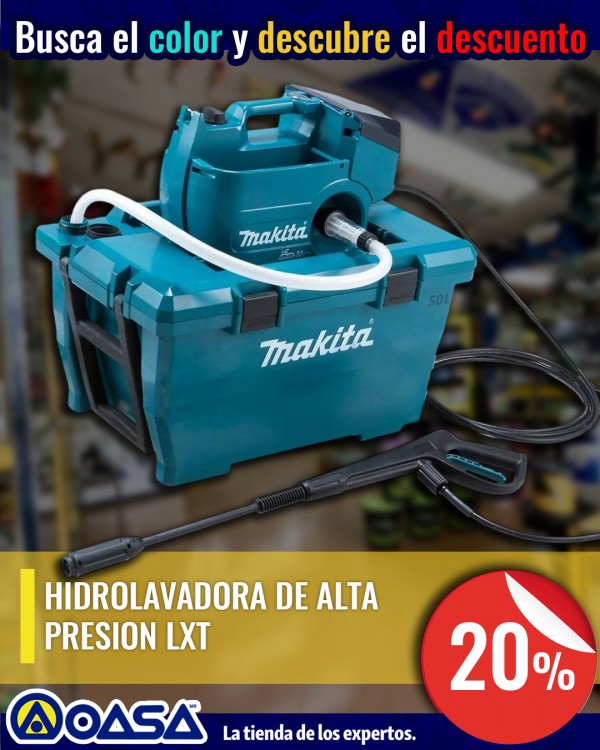 Imagen de HIDROLAVADORA DE ALTA PRESI�N LXT MAKITA DHW080ZK