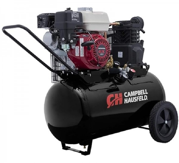 Imagen de COMPRESOR CAMPBELL HORIZONTAL 20 GAL MOTOR HONDA VT6171X